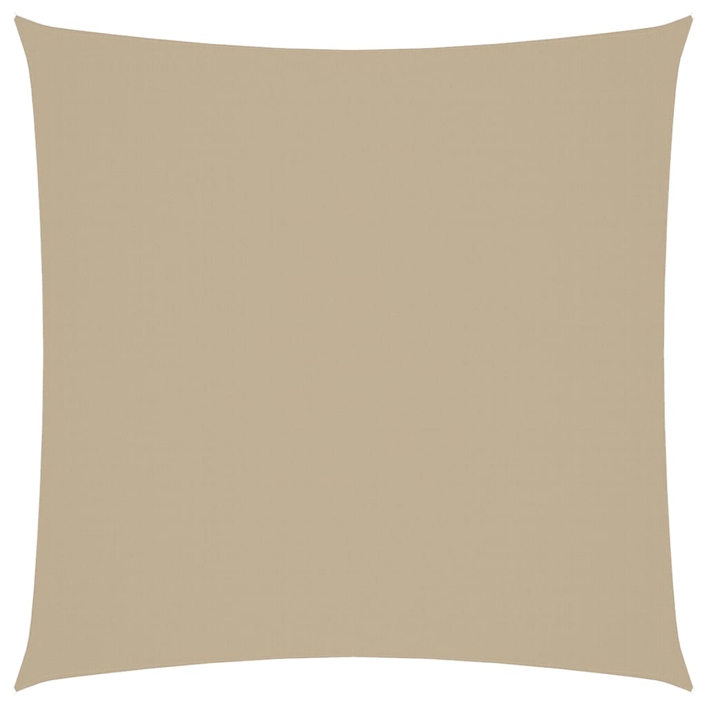vidaXL Sonnensegel Oxford-Gewebe Quadratisch 3,6x3,6 m Beige