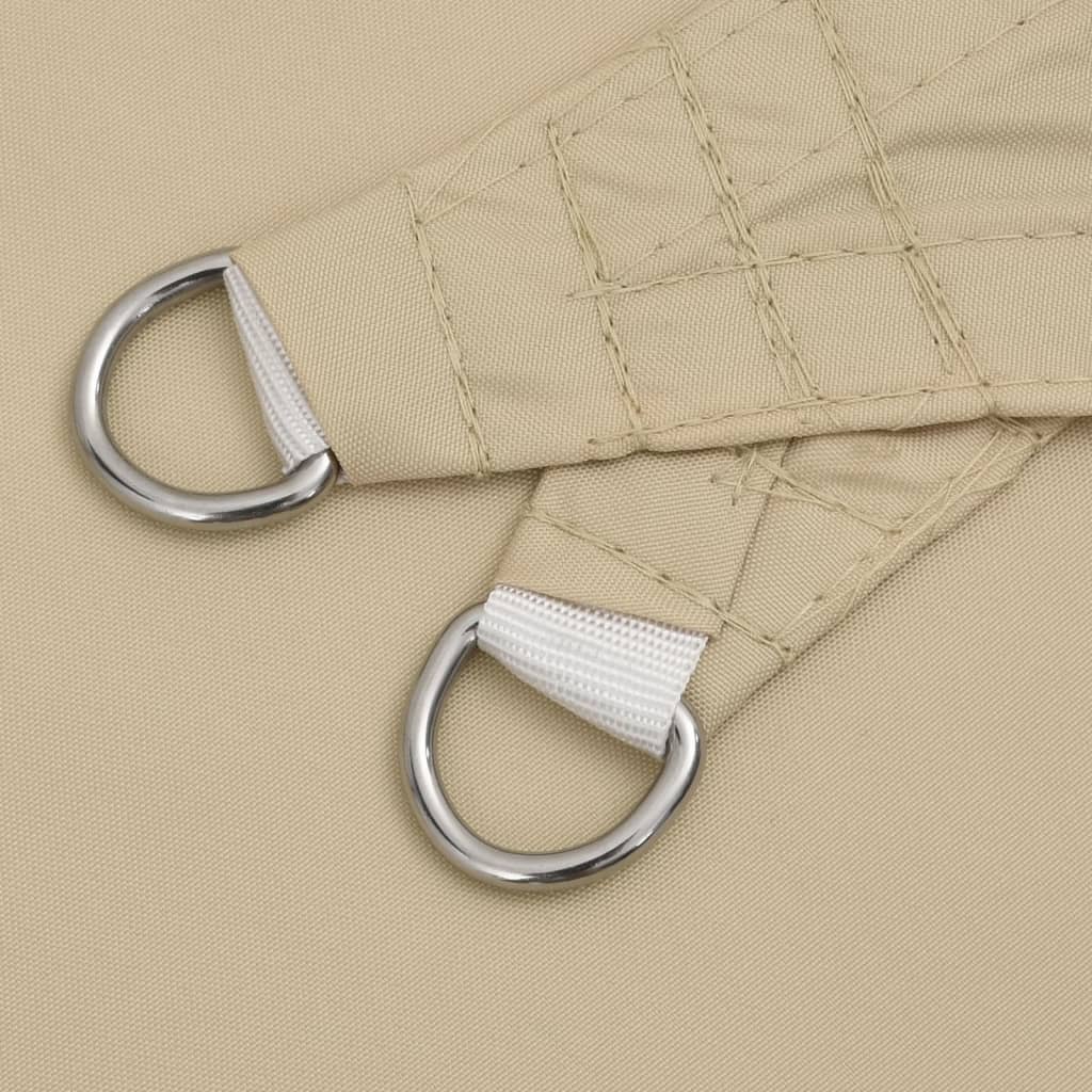 vidaXL Sonnensegel Oxford-Gewebe Quadratisch 3,6x3,6 m Beige