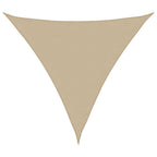 vidaXL Sonnensegel Oxford-Gewebe Dreieckig 3,6x3,6x3,6 m Beige
