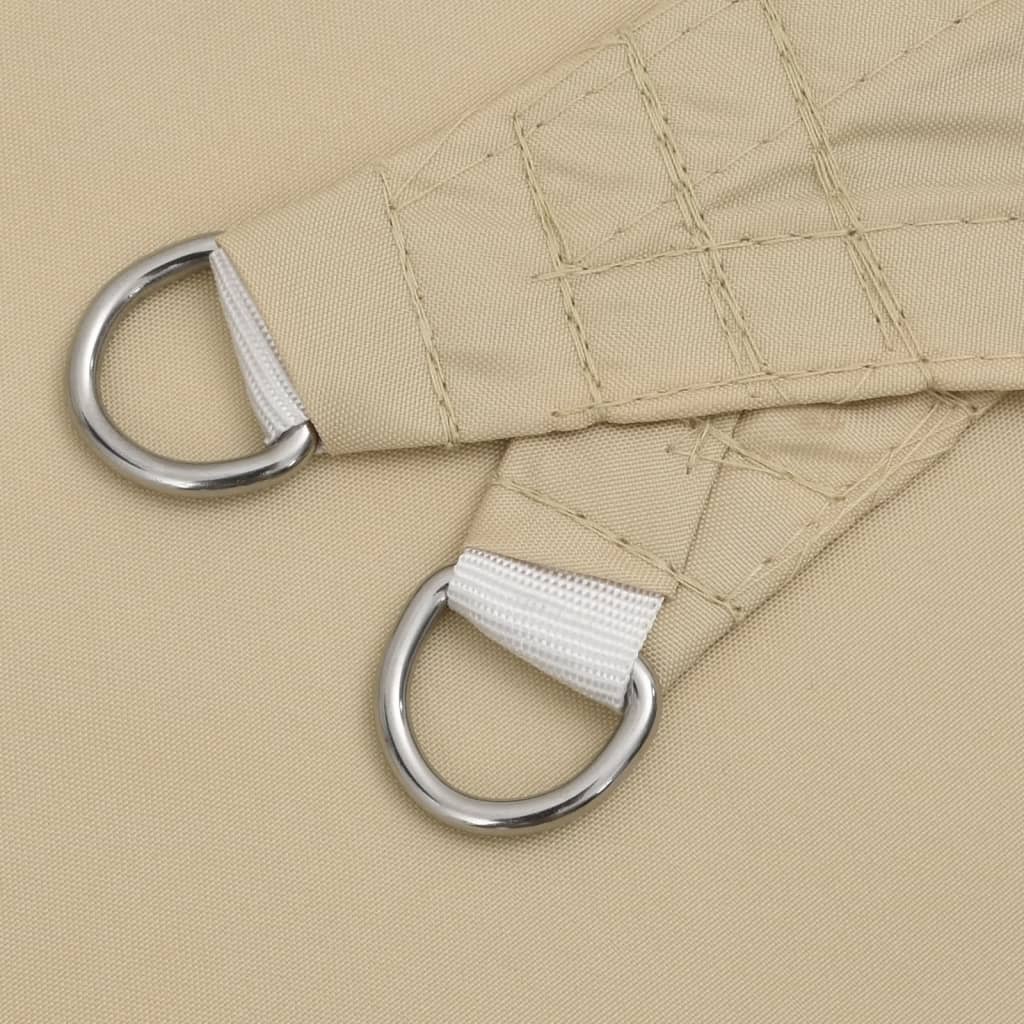 vidaXL Sonnensegel Oxford-Gewebe Dreieckig 3,6x3,6x3,6 m Beige