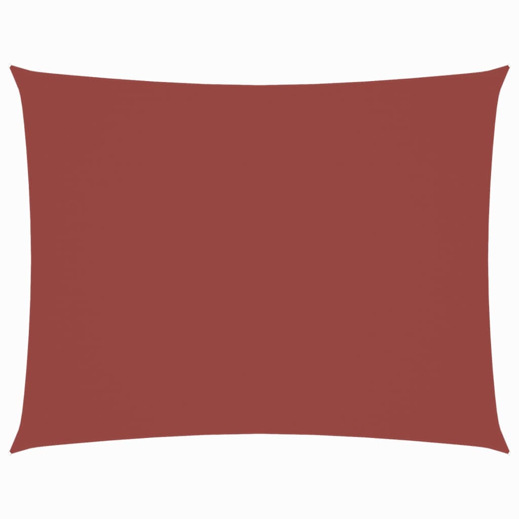 vidaXL Sonnensegel Oxford-Gewebe Rechteckig 2x4 m Terrakotta-Rot