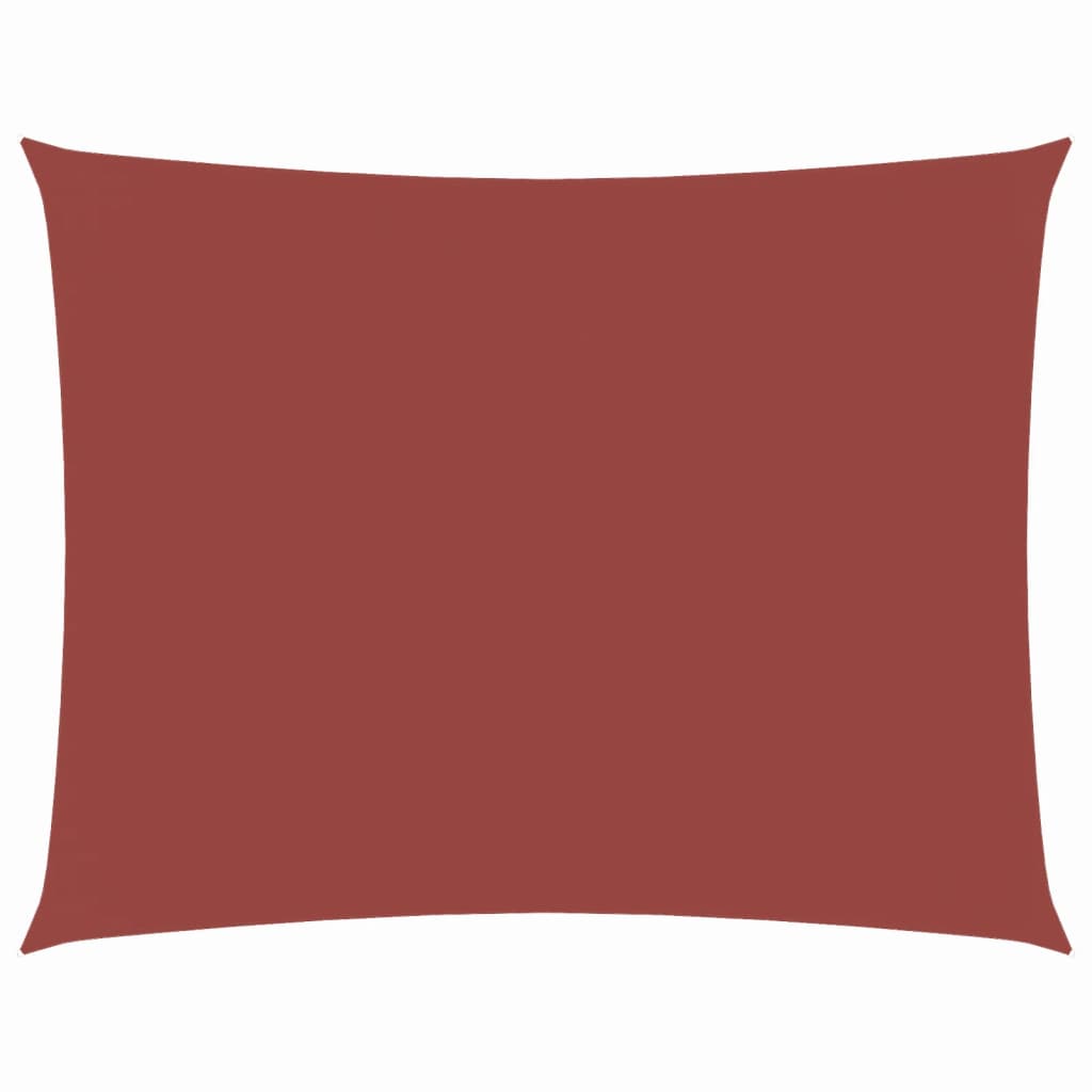 vidaXL Sonnensegel Oxford-Gewebe Rechteckig 4x6 m Terracotta