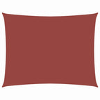 vidaXL Sonnensegel Oxford-Gewebe Rechteckig 4x6 m Terracotta