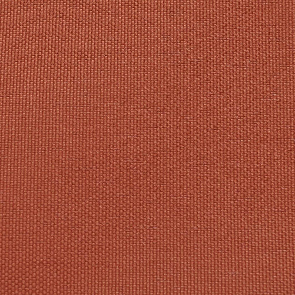 vidaXL Balkonsichtschutz Oxfordgewebe 75x400 cm Terracotta