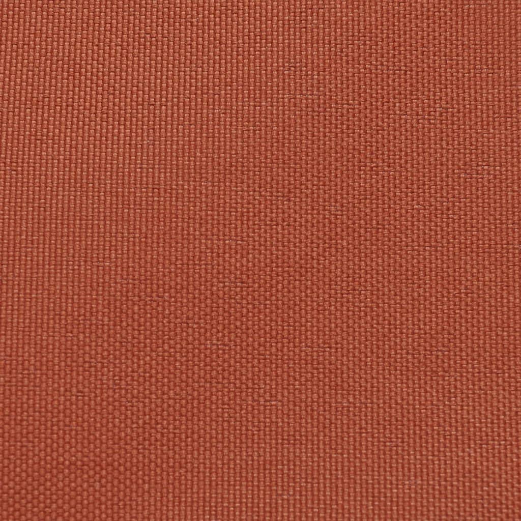 vidaXL Balkon-Sichtschutz Oxford-Gewebe 90x600 cm Terrakotta-Rot