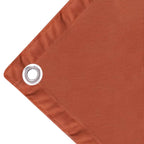 vidaXL Balkon-Sichtschutz Oxford-Gewebe 90x600 cm Terrakotta-Rot