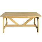 vidaXL Gartentisch 150 x 74 x 75 cm Imprägniertes Kiefernholz