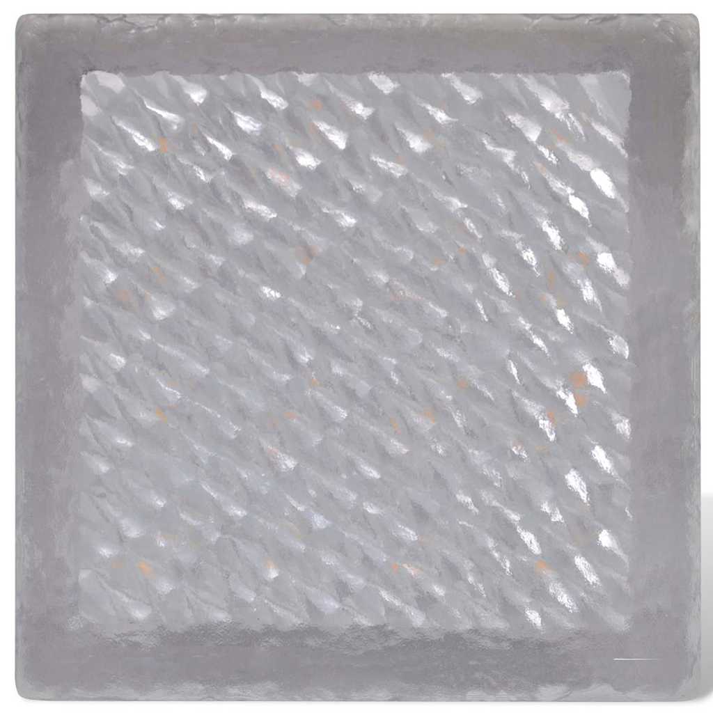 vidaXL LED Bodeneinbaustrahler Außen 6 Stk. 100x100x68 mm