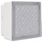vidaXL LED Bodeneinbaustrahler Außen 6 Stk. 100x100x68 mm