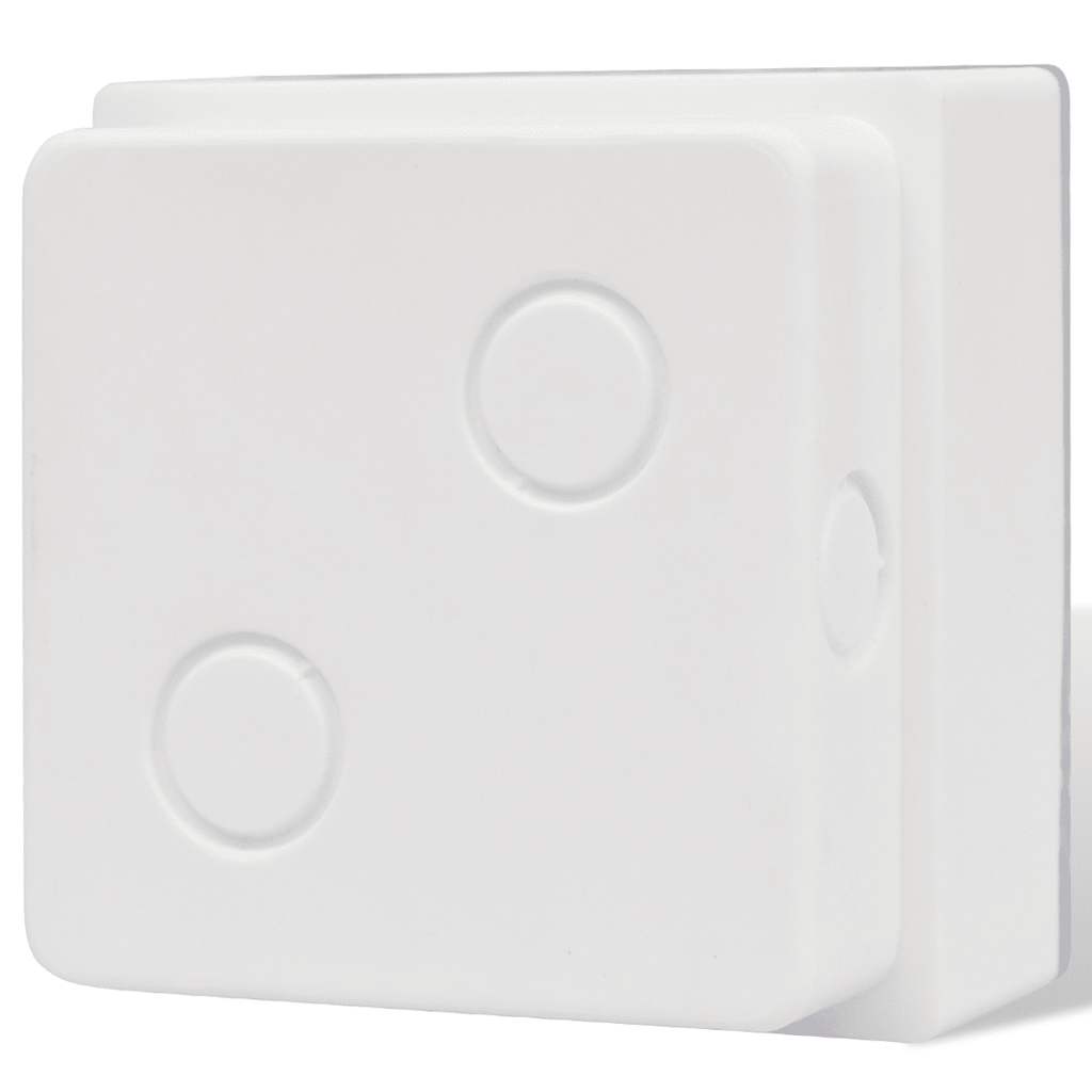 vidaXL LED Bodeneinbaustrahler Außen 6 Stk. 100x100x68 mm