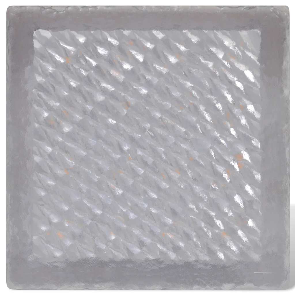 vidaXL LED Bodeneinbaustrahler Außen 12 Stk. 100x100x68 mm
