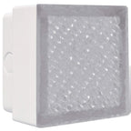 vidaXL LED Bodeneinbaustrahler Außen 12 Stk. 100x100x68 mm