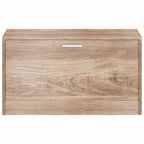 vidaXL Schuhbank Eiche 80x24x45 cm