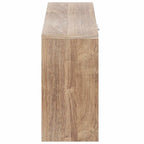 vidaXL Schuhbank Eiche 80x24x45 cm