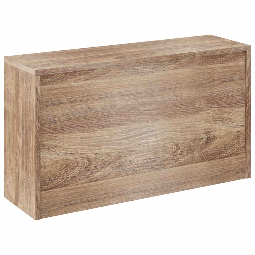 vidaXL Schuhbank Eiche 80x24x45 cm
