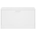 vidaXL Schuhbank Weiß 80x24x45 cm