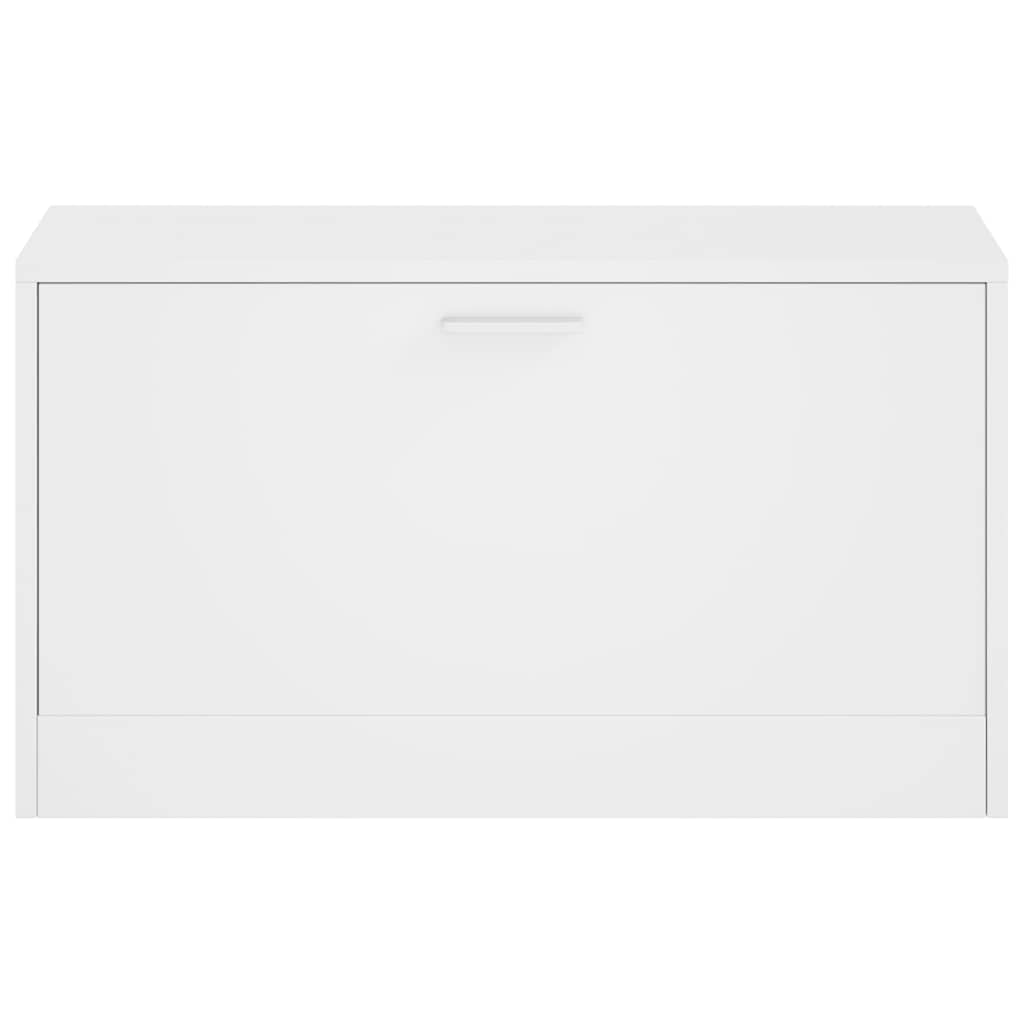 vidaXL Schuhbank Weiß 80x24x45 cm