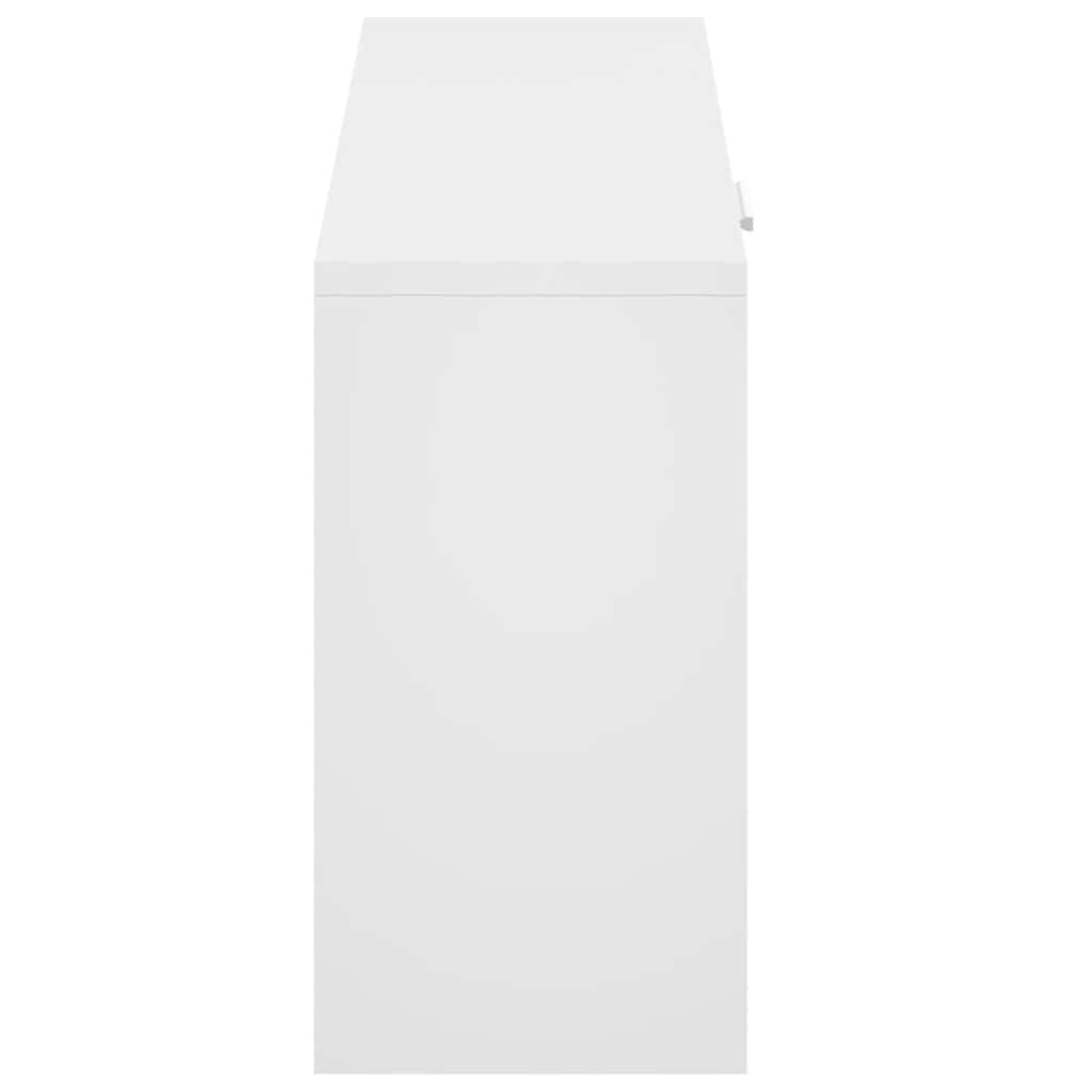 vidaXL Schuhbank Weiß 80x24x45 cm