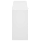 vidaXL Schuhbank Weiß 80x24x45 cm