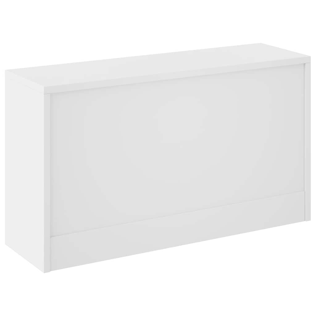 vidaXL Schuhbank Weiß 80x24x45 cm