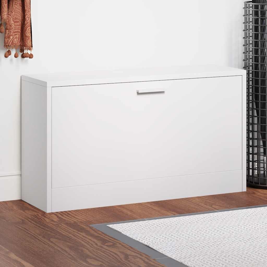 vidaXL Schuhbank Weiß 80x24x45 cm