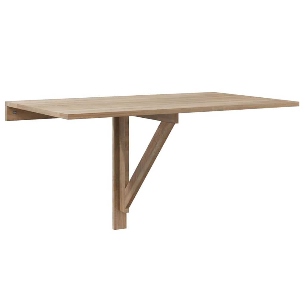 vidaXL Wandklapptisch Eiche 100x60 cm