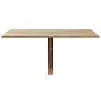 vidaXL Wandklapptisch Eiche 100x60 cm