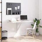 vidaXL Wandklapptisch Weiß 100x60 cm