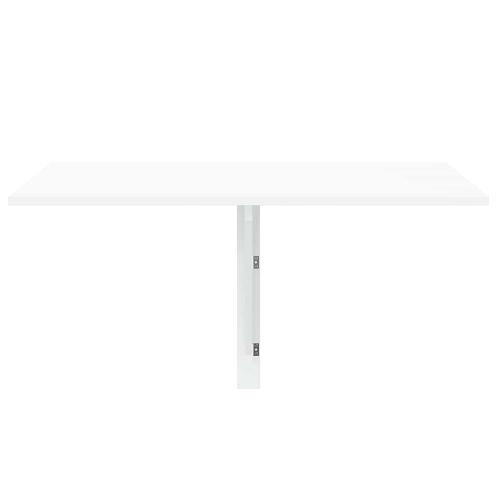 vidaXL Wandklapptisch Weiß 100x60 cm