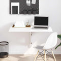 vidaXL Wandklapptisch Weiß 100x60 cm