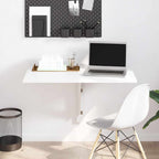 vidaXL Wandklapptisch Weiß 100x60 cm