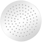 vidaXL Regenbrause Edelstahl 20 cm Rund