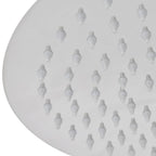 vidaXL Regenbrause Edelstahl 20 cm Rund