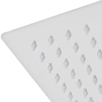 vidaXL Regenbrause Edelstahl 20x30 cm Rechteckig