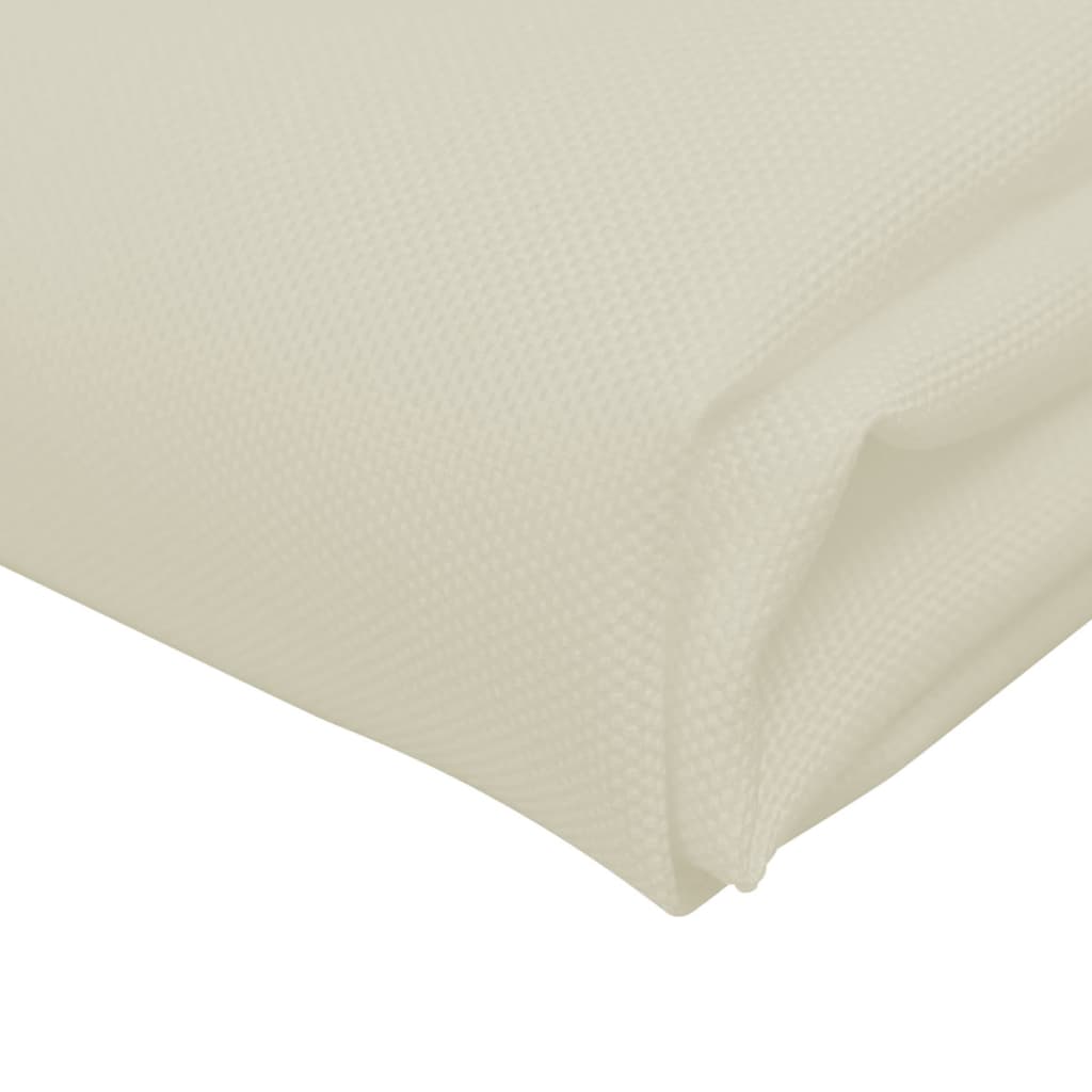 vidaXL Dinner-Servietten 100 Stk Creme 50x50 cm