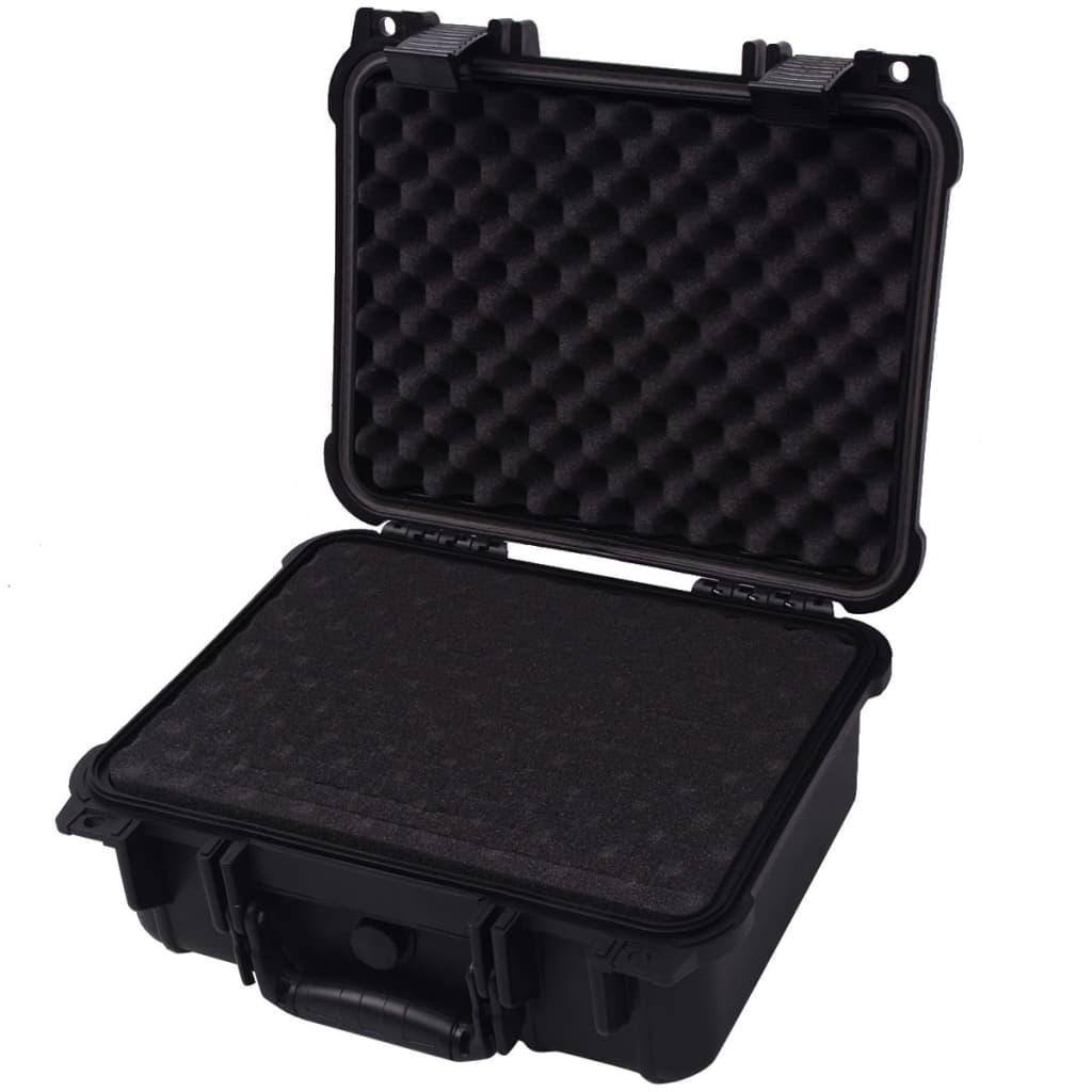 vidaXL Universalkoffer 35x29,5x15 cm Schwarz