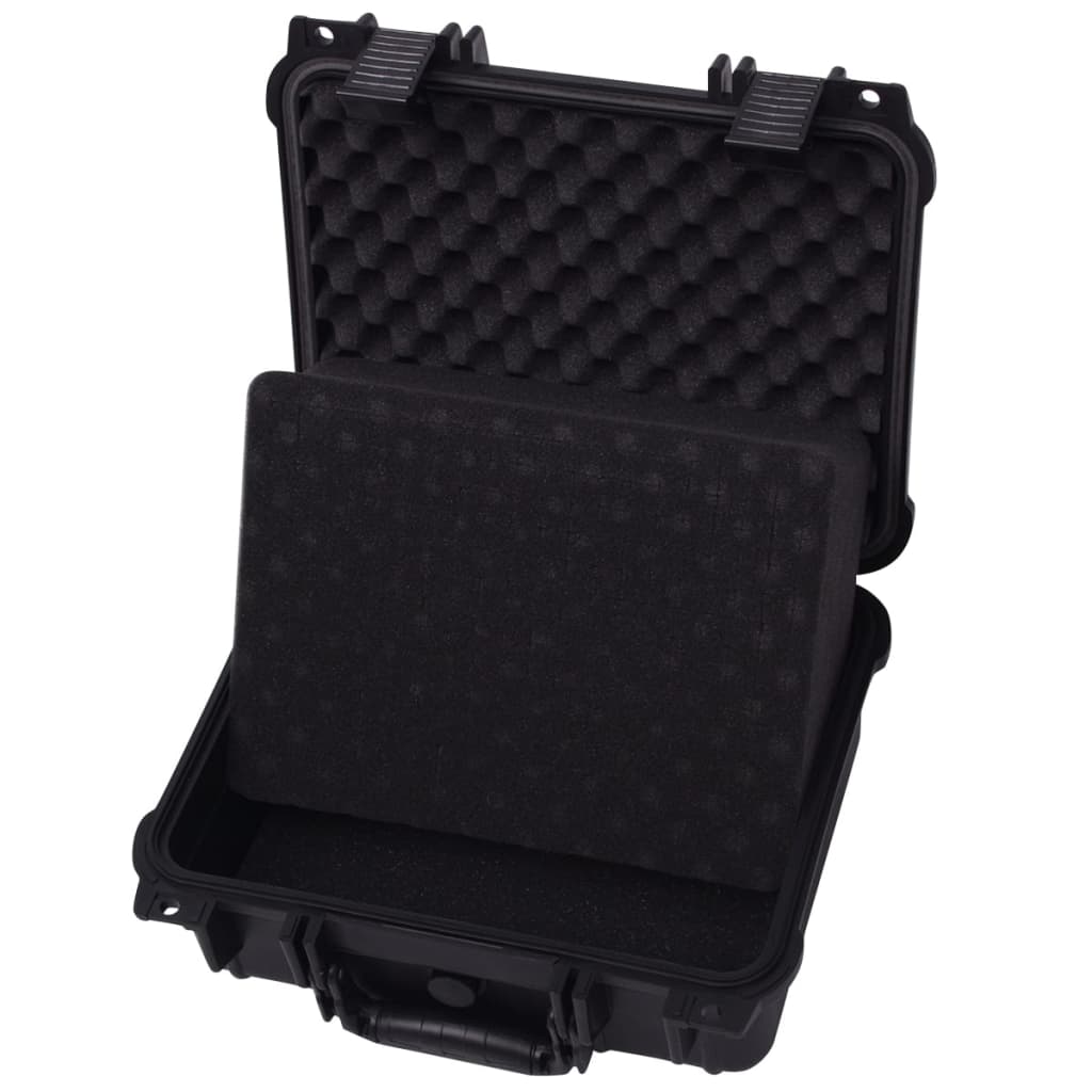 vidaXL Universalkoffer 35x29,5x15 cm Schwarz
