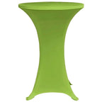 vidaXL Stretch Tischhusse 2 Stk 60 cm Grün