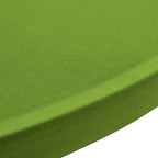 vidaXL Stretch Tischhusse 2 Stk 60 cm Grün