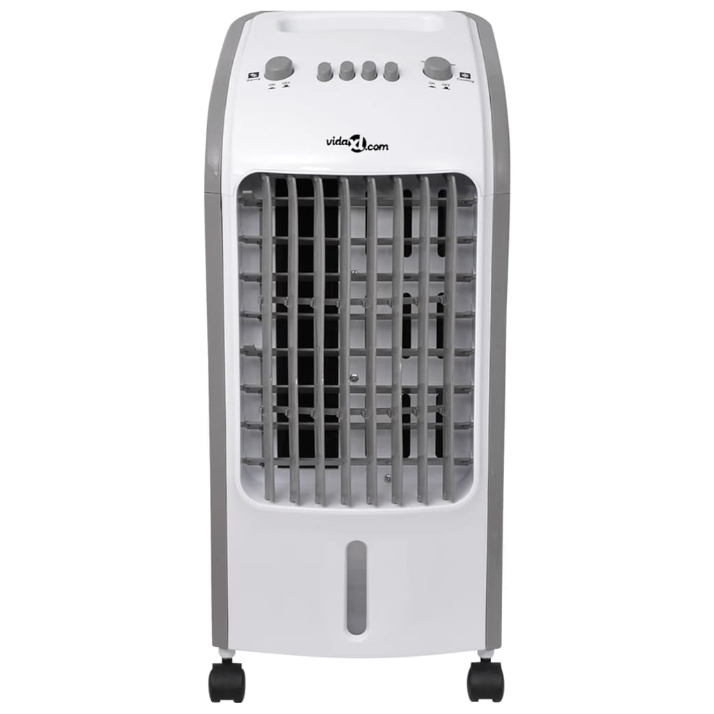 vidaXL Tragbarer Luftkühler 80 W 4 L 25x26x56 cm