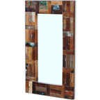 vidaXL Spiegel Altholz 80x50 cm