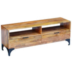 vidaXL TV-Schrank Mangoholz 120x35x45 cm