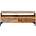 vidaXL TV-Schrank Mangoholz 120x35x45 cm