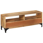 vidaXL TV-Schrank Mangoholz 120x35x45 cm