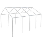 vidaXL Pavillon Weiß 8 x 4 m