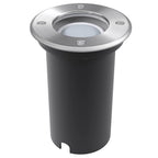 vidaXL LED-Bodeneinbaustrahler 3 Stk. Outdoor Rund