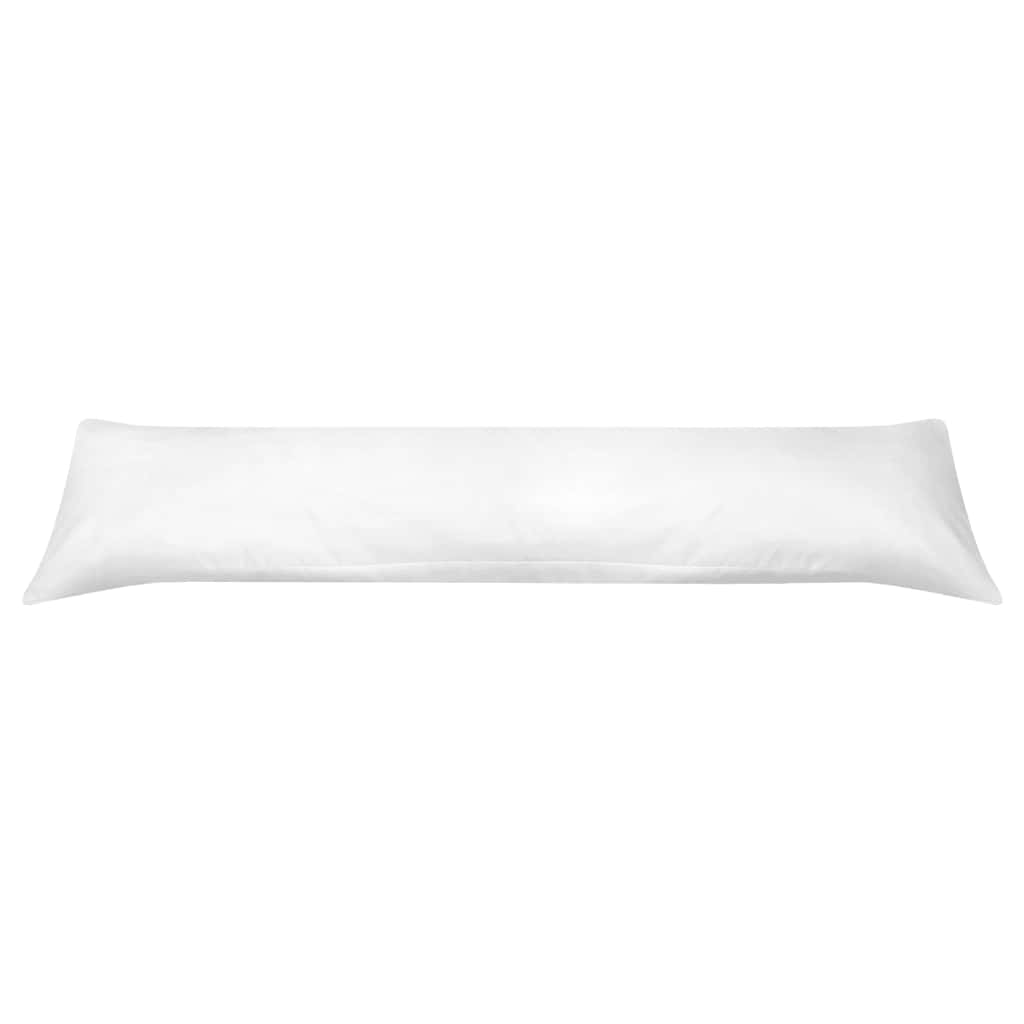 vidaXL Seitenschläferkissen 40x145 cm Weiß