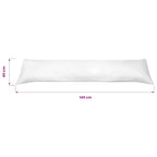 vidaXL Seitenschläferkissen 40x145 cm Weiß
