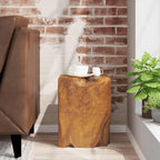 vidaXL Hocker Massivholz Teak