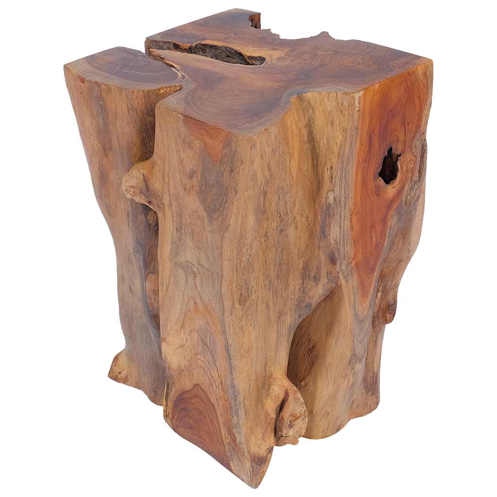 vidaXL Hocker Massivholz Teak